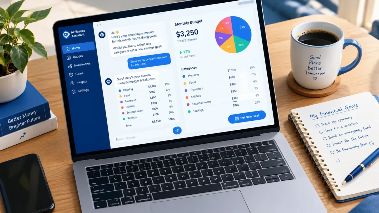 An overview of the six-step ChatGPT budgeting system covered in this guide.